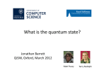 What is the quantum state?