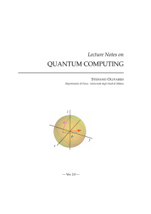 QUANTUM COMPUTING