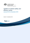 Update of codeine safety and efficacy review