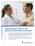 Understanding preventive care services covered