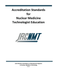 Accreditation Standards for Nuclear Medicine