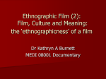 "ethnographic film"?