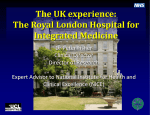 The Royal London Hospital for Integrated Medicine