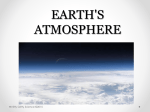 Earth`s atmosphere - Lyndhurst Schools