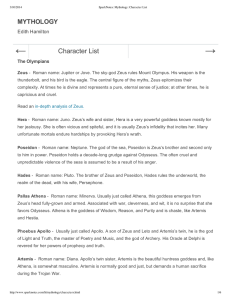 Character List - norwellschools.org