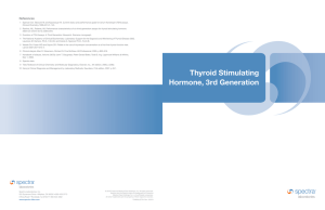 Thyroid Stimulating Hormone, 3rd Generation