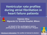 Ventricular rate profiles during atrial fibrillation in heart failure patients