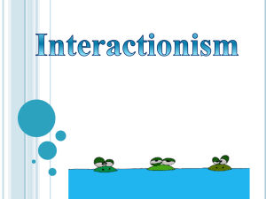 Interactionism - EP