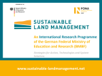 Sustainable Land Management - Nachhaltiges Landmanagement