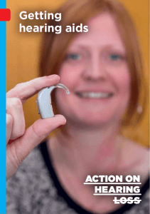 Getting hearing aids - Action on Hearing Loss