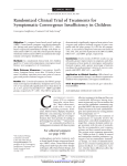 Convergence Insufficiency Treatment Trial (CITT)