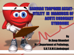 Cardiac troponin assay-utility in early detection of CHD