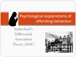 Differential Association Theory powerpoint