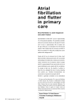 Atrial fibrillation and flutter in primary care