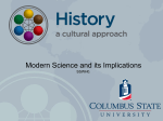 Modern Science and its Implications