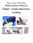 Power, Simple Machines, braking