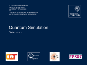 What is quantum simulation