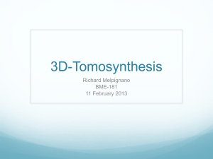 3D-Mammography/Tomography