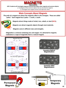 Magnets Study Guide ckc