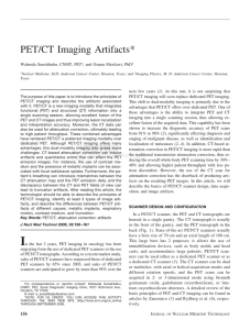 PET/CT Imaging Artifacts - Society of Nuclear Medicine