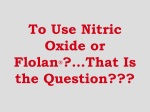 To Use Nitric Oxide or Flolan®?…That Is the Question.