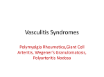 Vasculitis Syndromes