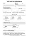 Beaver Dam Eye Care Patient Information Form
