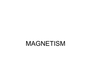 magnetism - scienceathawthorn
