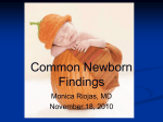 Common Newborn Findings-I