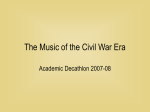 The Music of the Civil War Era