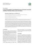 A Case of Incomplete Central Retinal Artery Occlusion Associated