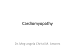 Cardiomyopathy - doc meg`s hideout