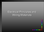 Electrical Principles and Wiring Materials