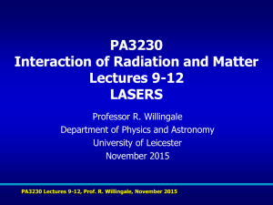 pptx - X-ray and Observational Astronomy Group