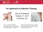 An Approach to Injection Therapy