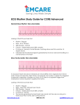 ECG Rhythm Study Guide for CORE Advanced