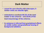 Lecture 15.Dark.Matter.Dark.Energy [Autosaved]