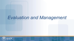 Evaluation and Management