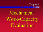 Chapter 4 Mechanical Work