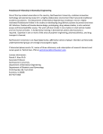 Postdoctoral Fellowship in Biomedical Engineering, Kiser Laboratory