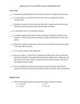 Advanced 12 Lead EKG Lecture Worksheet #4