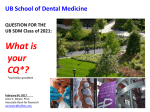Research Presentation - University at Buffalo School of Dental
