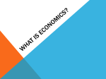 What is Economics ANSWERS