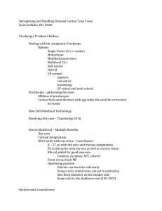 Recognizing and Handling Unusual Contact Lens Cases Jason