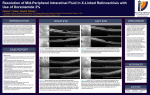 Resolution of Mid-Peripheral Intraretinal Fluid in X