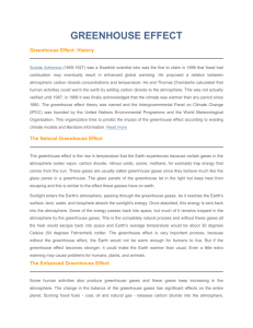 greenhouse effect - IDC Technologies