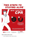 What is Sudden Cardiac Arrest? Occurs suddenly and often without