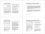 Factorial design Advantages of the factorial design Interaction plot