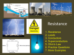 resistance: Ohm`s Law