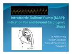 IntraAortic Balloon Pump (IABP): Indication For and Beyond